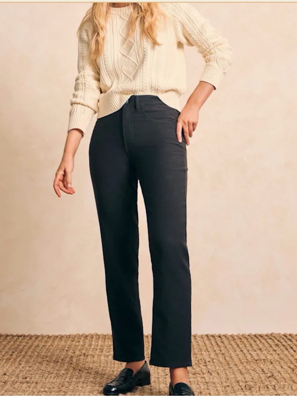 NWT Faherty Stretch Terry Five Pocket Pant